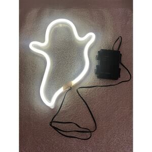 LED  White Neon  Ghost Decorative Wall Light